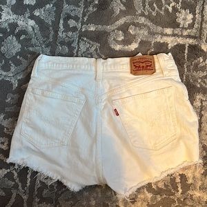 Levi’s 501 jean shorts high waisted